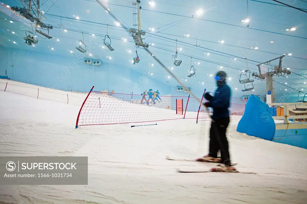 Ski Dubai, Mall of the Emirates, Dubai City, Dubai, United Arab Emirates, Middle East.
