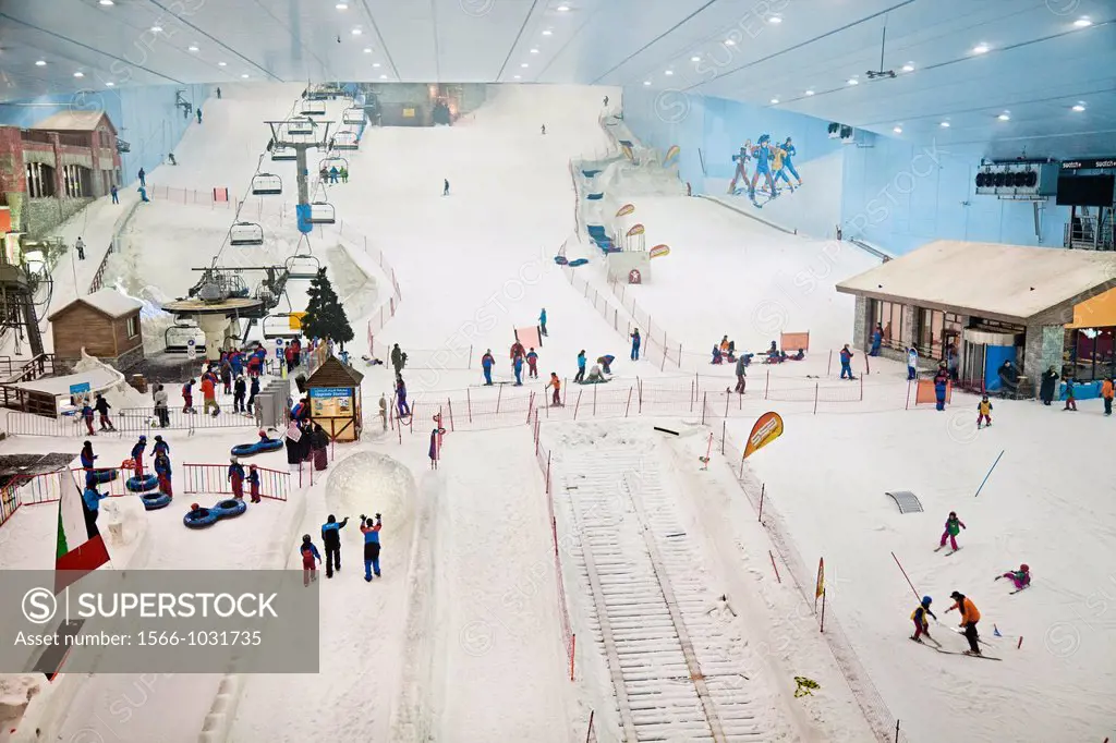 Ski Dubai, Mall of the Emirates, Dubai City, Dubai, United Arab Emirates, Middle East.