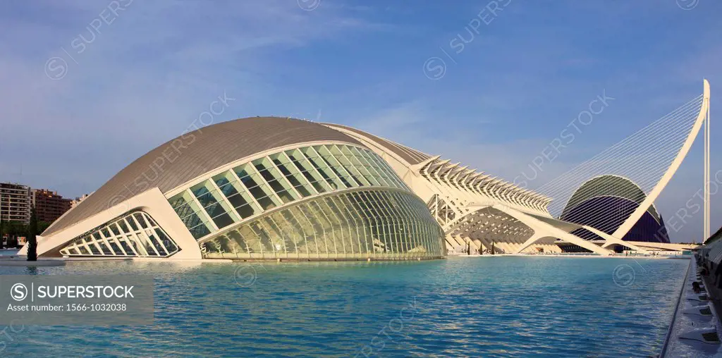 Spain, Valencia, City of Arts and Sciences, Hemisferic,