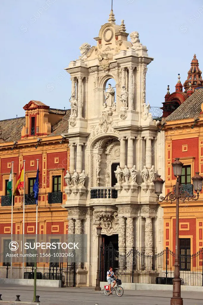 Spain, Andalusia, Seville, Palacio de San Telmo, palace,