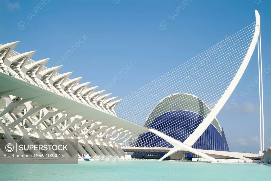City of Arts and Sciences, Valencia, Spain, Europe