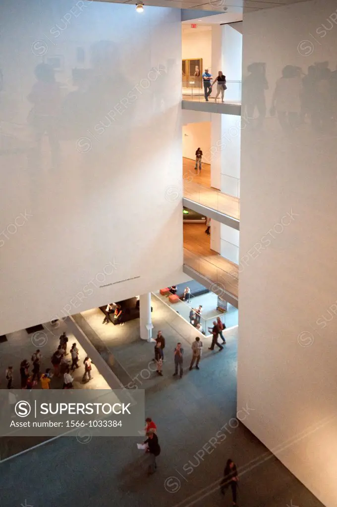 USA, New York, New York City, Manhattan, Museum of Modern Art, MOMA, Interior View