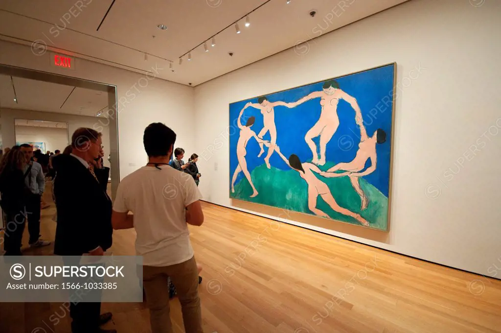 USA, New York, New York City, Manhattan, Museum of Modern Art, MOMA, Dance I by Henri Matisse