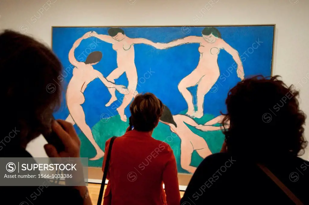 USA, New York, New York City, Manhattan, Museum of Modern Art, MOMA, Dance I by Henri Matisse
