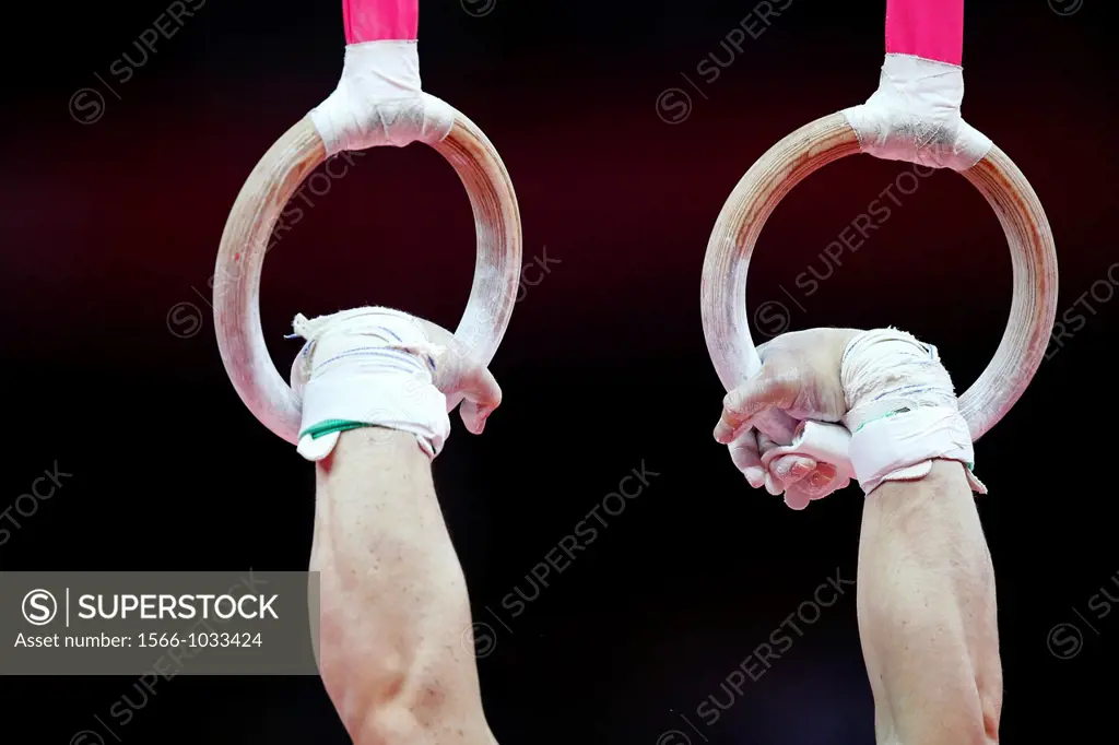 06 08 2012 Olympic Games, London, England, Gymnastics, Rings