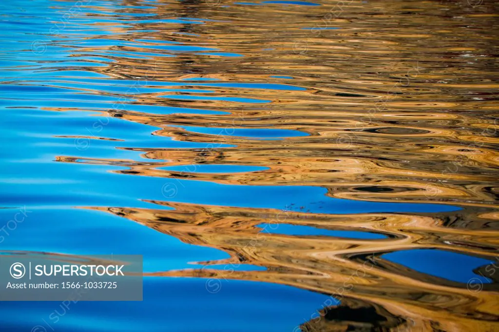 Island Reflection, Galapagos Islands.