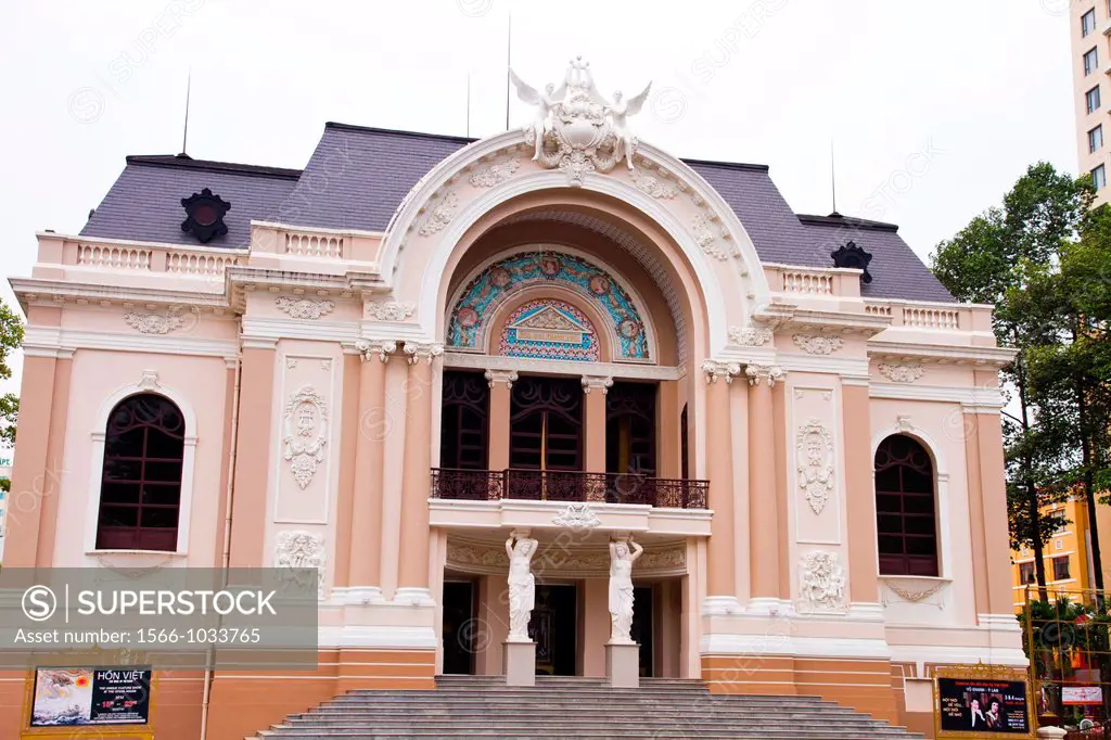 The Opera House in Ho Chi Minh City, Vietnam
