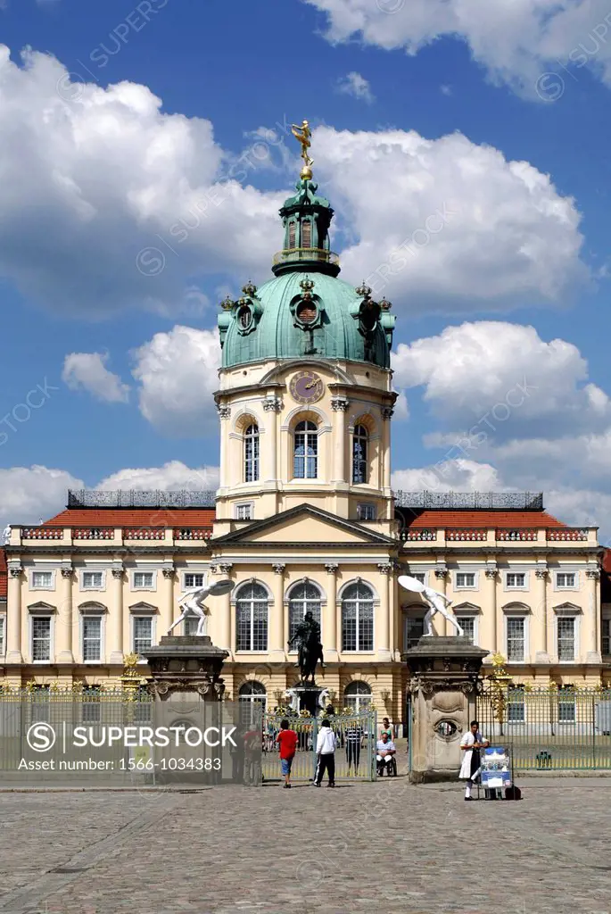Charlottenburg Palace in Berlin - Caution: For the editorial use only Not for advertising or other commercial use!