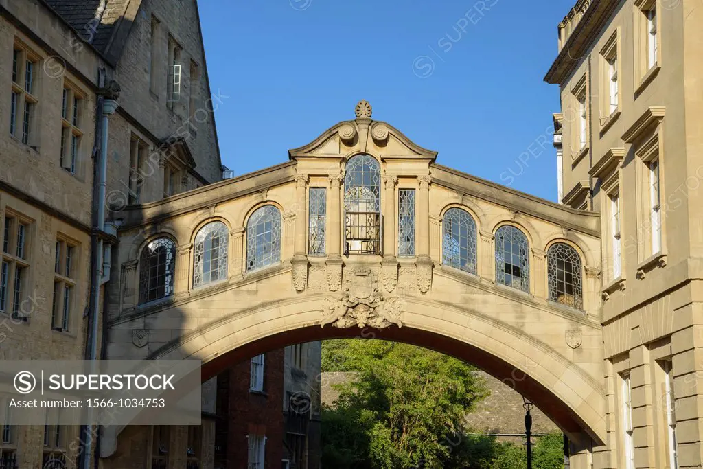 Bridge of Sighs, Hertford College, Oxford, England, UK