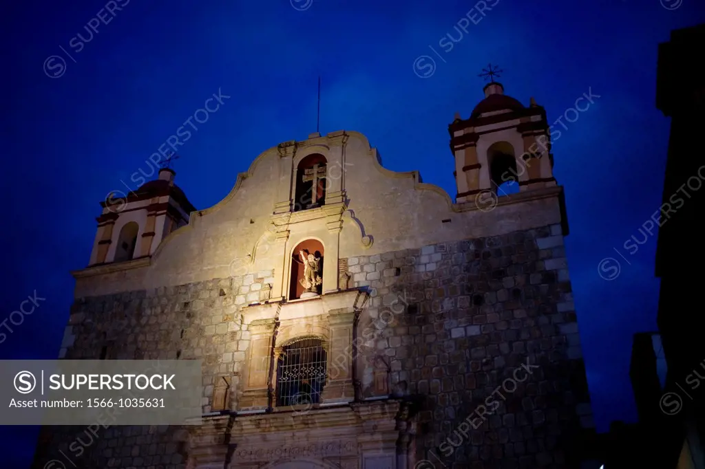 Temple of the Precious Blood of Christ in Oaxaca, Mexico.