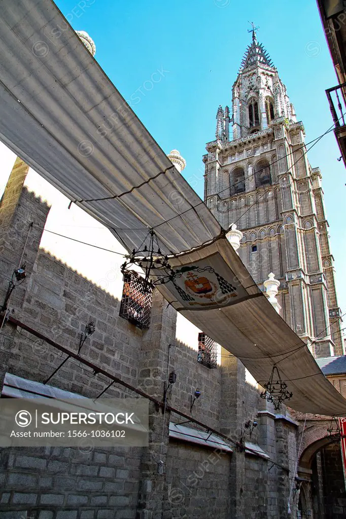Gothic Cathedral, Toledo, Castile La Mancha, Spain