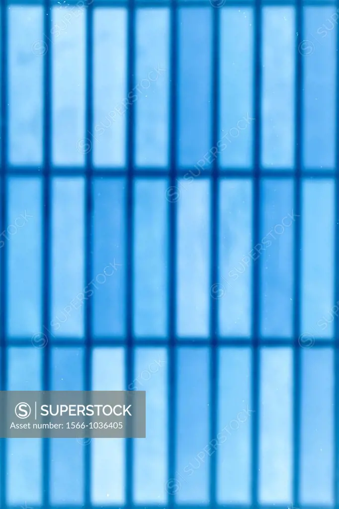 Abstraction in blue