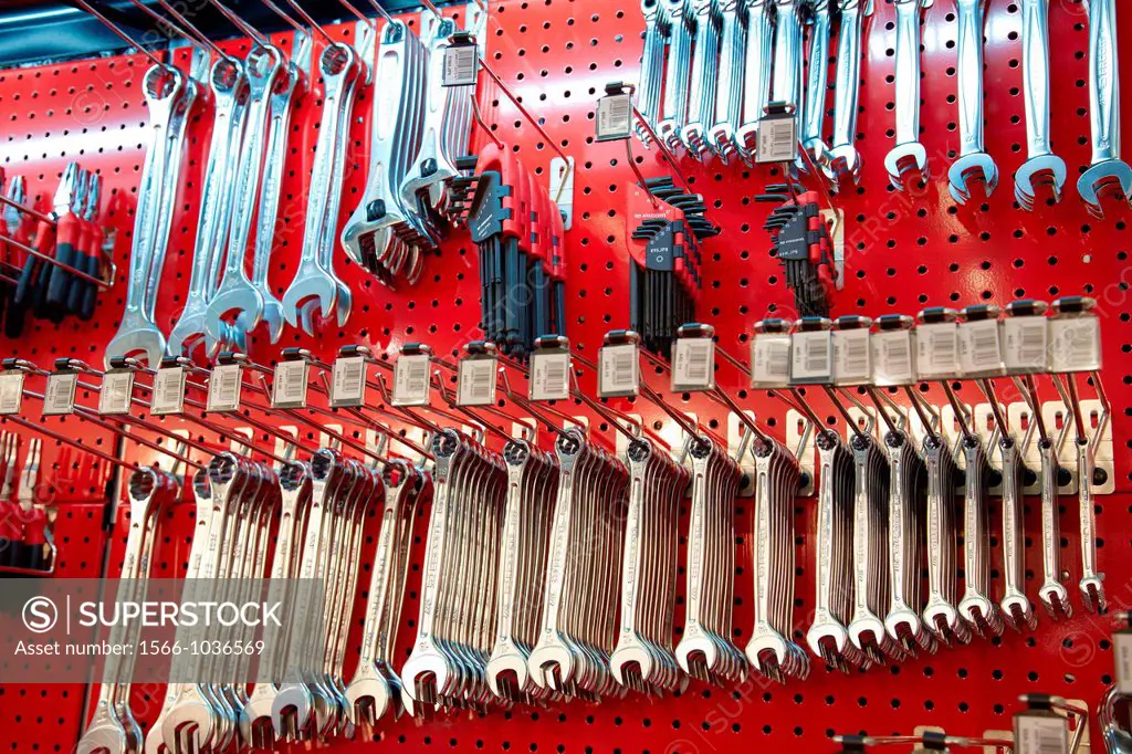 Wrenches, Hand tools, Machine Tool Biennial, Bilbao Exhibition Center, BEC, Bilbao, Bizkaia, Basque Country, Spain