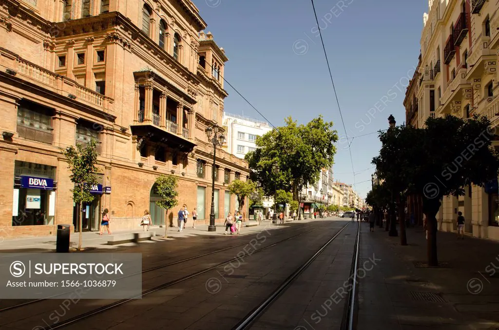 Europe, Spain, Sevilla, Street details, urban Style, Puerta Jerez