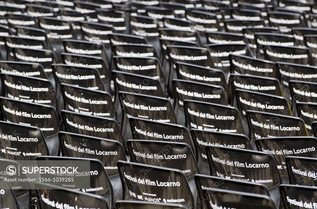 Black chairs and film festival locarno