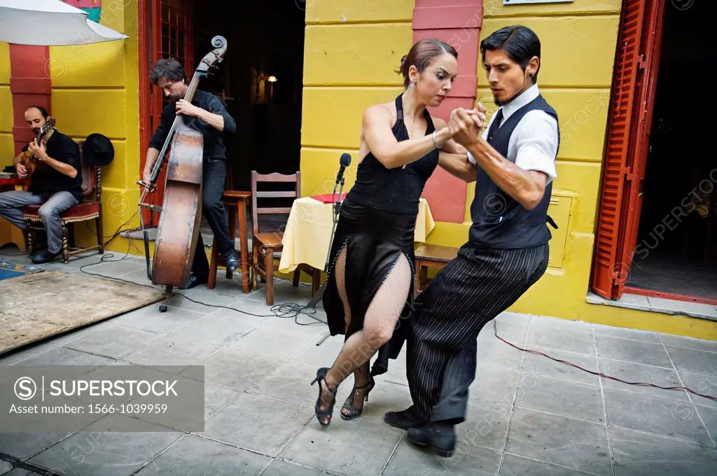 Tango, La Boca, Buenos Aires, Argentina, South America.