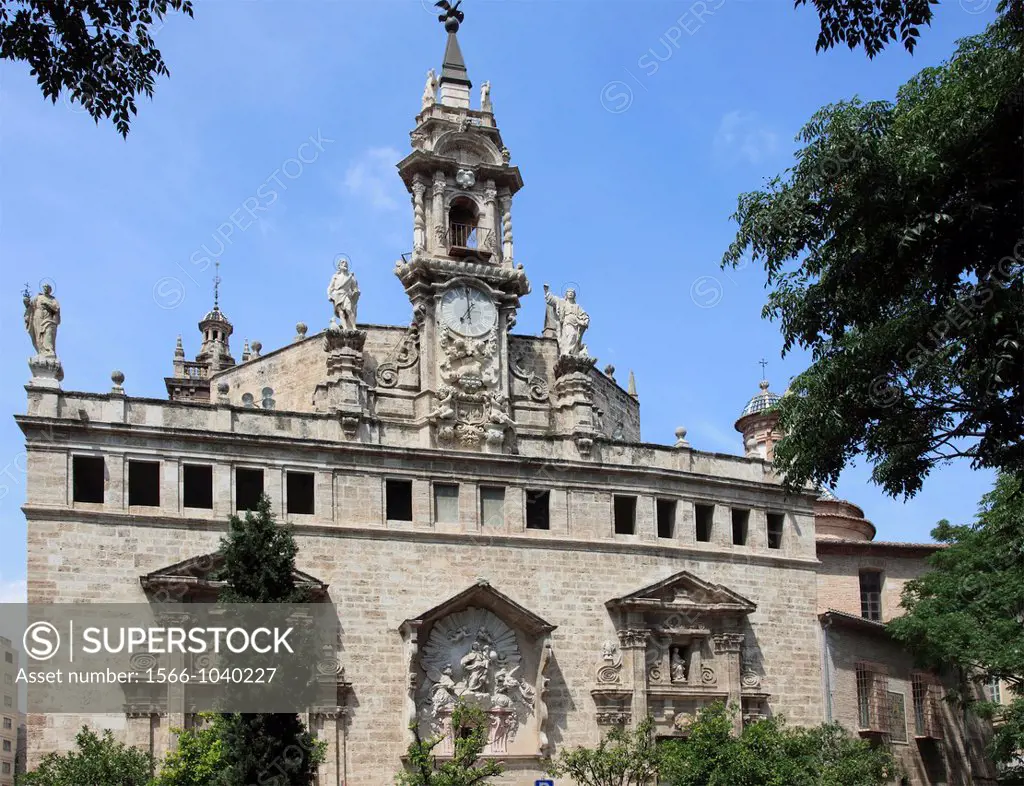 Spain, Valencia, Iglesia de los Santos Juanes, church,