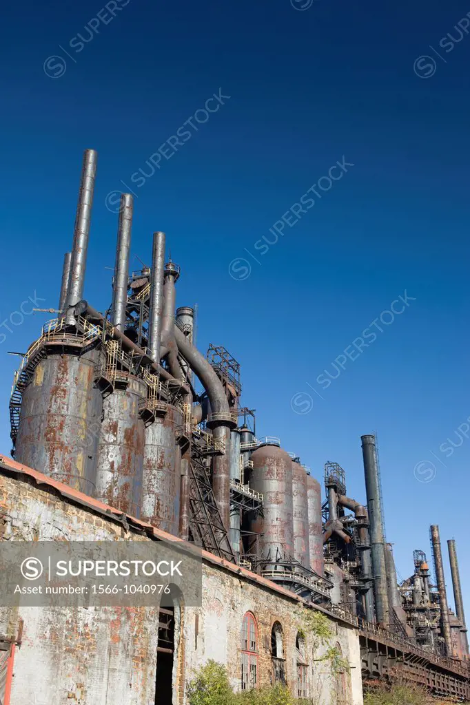 Rusting Closed Bethlehem Steel Company Works Bethlehem Pennsylvania USA
