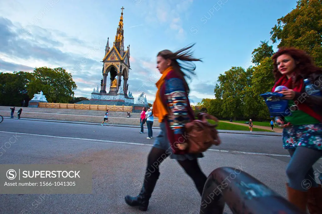Albert Memorial,Kensington,London,England,United Kingdom.