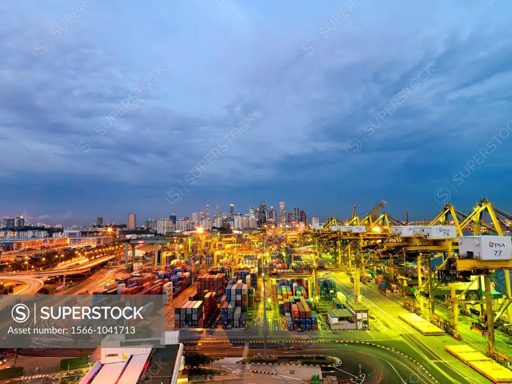 PSA Singapore Terminals is the worlds largest container transhipment hub, handling about one-fifth of the world´s total container transhipment throug...