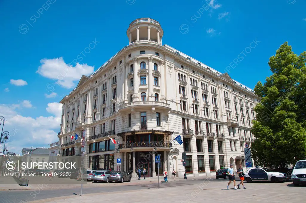 Le Meredien Bristol hotel 1899 Krakowskie Przedmiescie street Srodmiescie central Warsaw Poland Europe