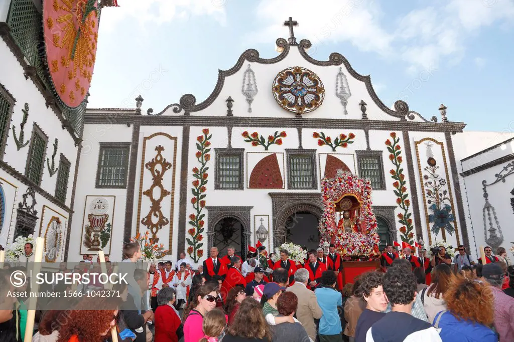 Senhor Santo Cristo dos Milagres Our Lord Holy Christ of Miracles religious festival  Ponta Delgada, Azores, Portugal