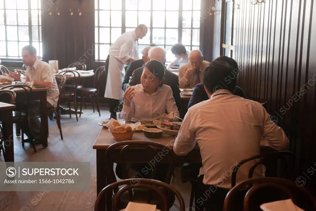 The Peter Luger Steak House in Williamsburg, Brooklyn in New York The classic American steakhouse, which is a family run business which originally ope...