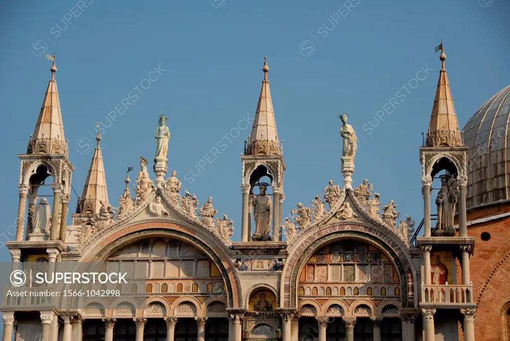Basilica di San Marco, Piazza San Marco, San Marco, Venice, Veneto, Italy, Europe