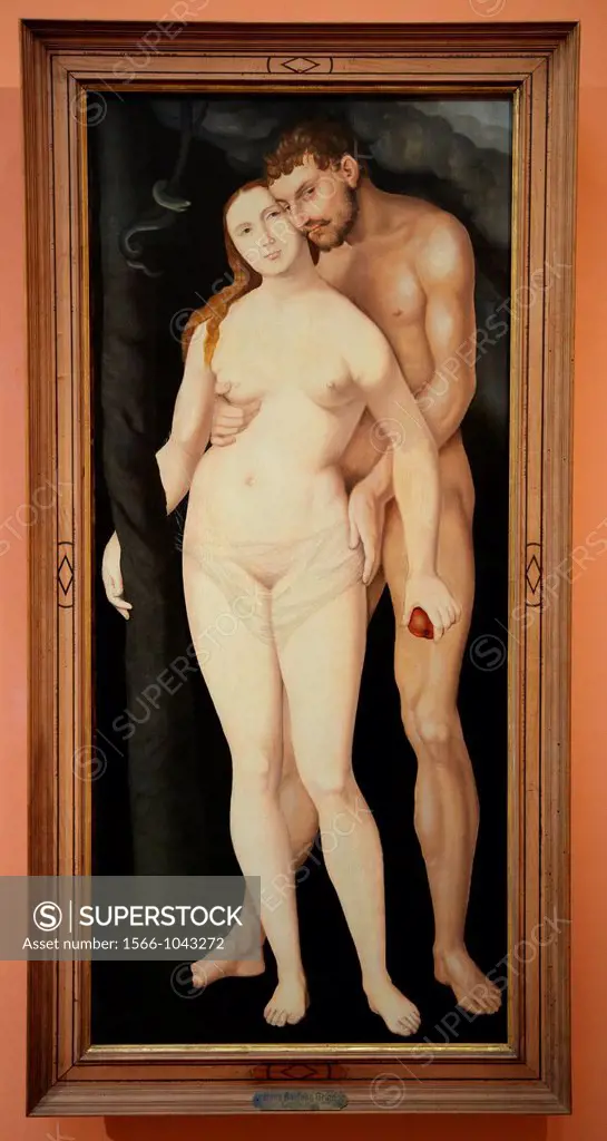 ´Adam and Eve´, Hans Baldung Grien, 1531, Thyssen Bornemisza Museum, Madrid, Spain