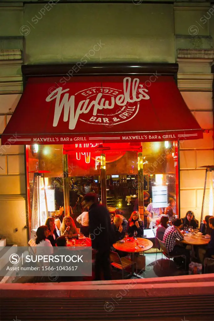 Maxwells Bar and Grill Covent Garden  London England, United Kingdom  Uk  Europe.