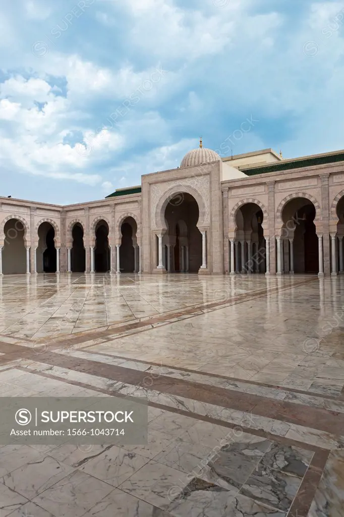 The mosque of Carthage near Tunis, Tunisia.