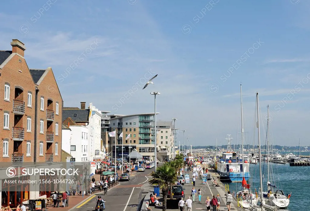 Poole Quay Dorset England