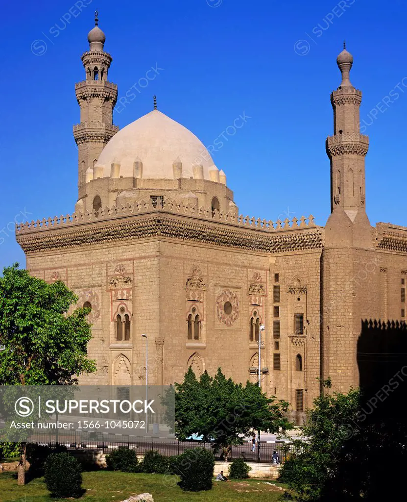 Sultan Hassan mosque, 14th century, Cairo, Egypt,        
