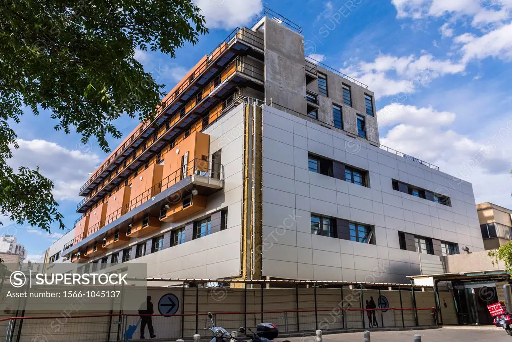 Paris, France, French Pulbic Hospitals, New Construction, Architecture, Tenon