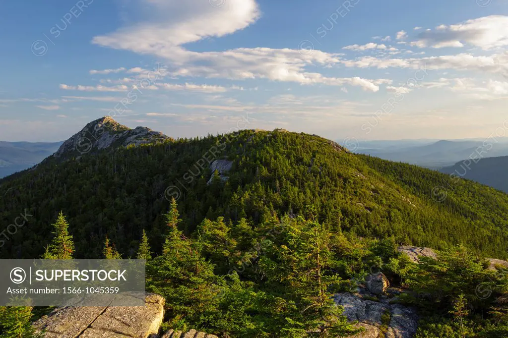 Mount Chocorua from Middle Sister Mountain in Albany, New Hampshire USA during the summer months
