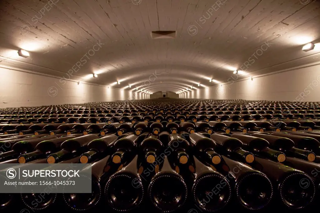 Bodegas Montecillo wine cellar in La Rioja, Spain, Europe