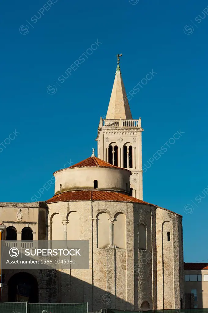 Church of st  Donat, Zadar, Zadar county, Dalmatian region, Croatia, Europe.
