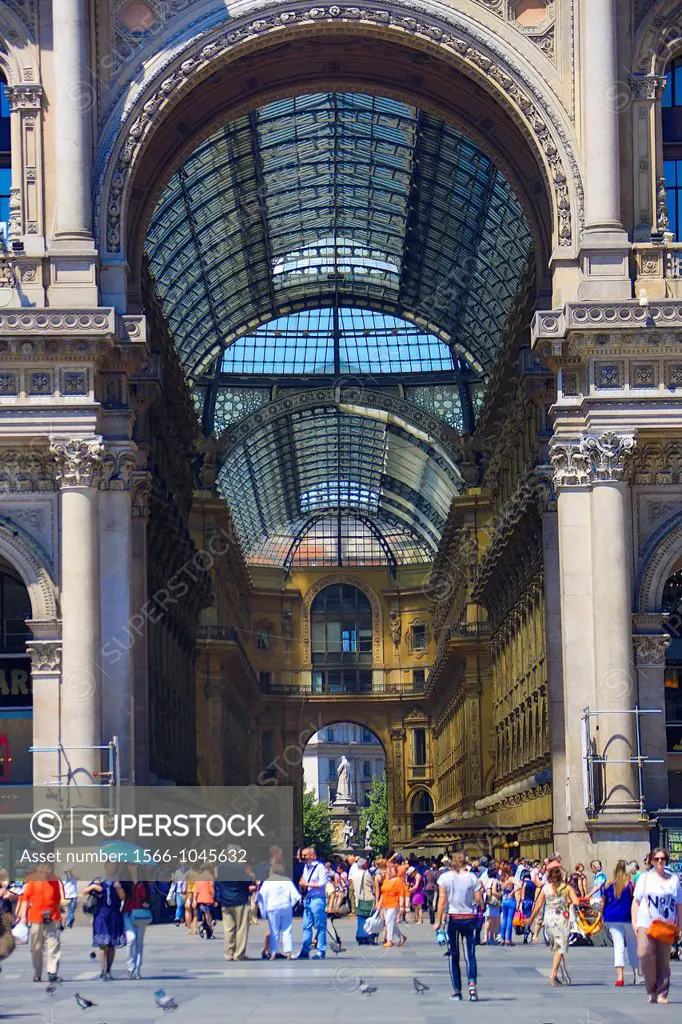 Italy , Milano City , Vittorio Emanuele Galleries