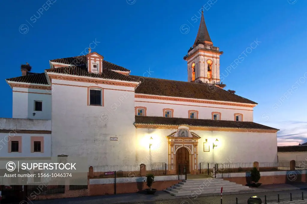 Church of Santiago Apostol, Gibraleon, Huelva-province, Spain