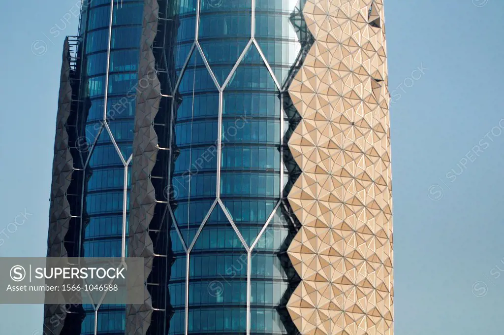 Abu Dhabi, United Arab Emirates: modern skyscraper