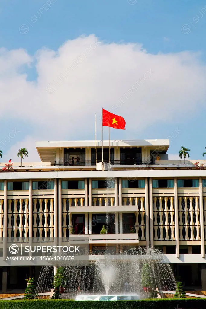 The Independence Palace (aka Reunification Palace) in Ho Chi Minh City, Vietnam