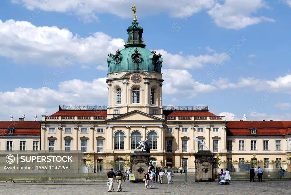 Charlottenburg Palace in Berlin - Caution: For the editorial use only Not for advertising or other commercial use!