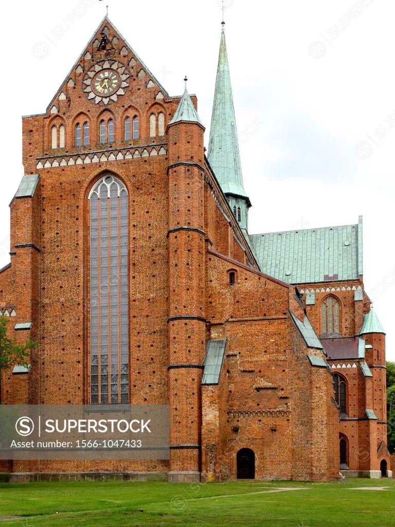 The Doberaner Cathedral and Münster, dedicated in 1368, is one of the most impressive examples of North German brick architecture  It was originally t...