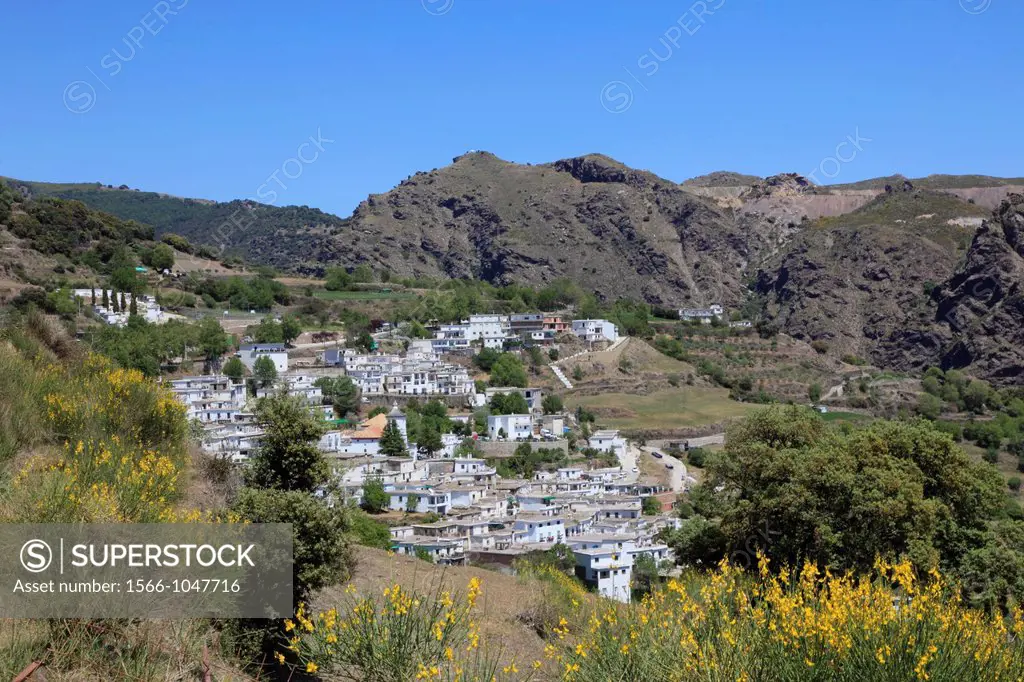 Spain, Andalusia, Las Alpujarras, Busquistar, village,