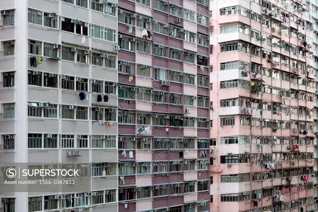 Houses, Hong Kong, China, Asia
