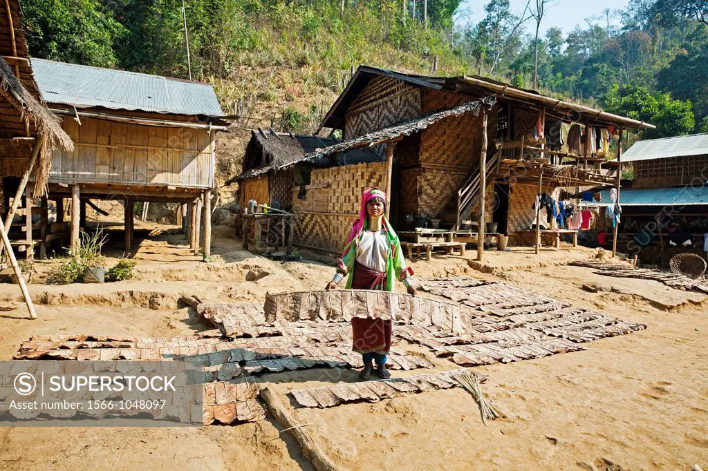 Longneck Karen tribe, Ban Nai Soi village, Mae Hong son Province, Thailand.