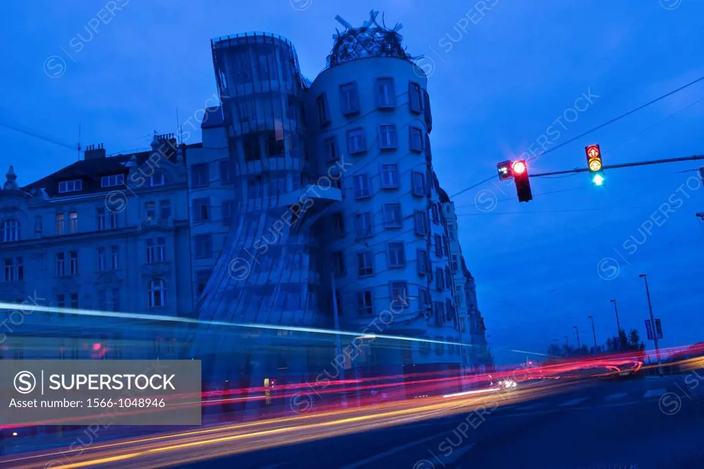Ginger And Fred Dancing House Building Nove Mesto New Town Prague Czech Republic