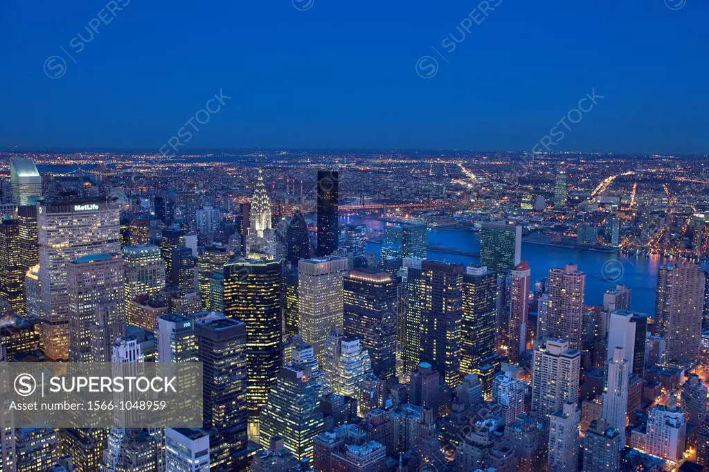 Midtown Skyline Manhattan New York City USA