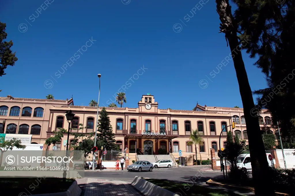 Civil Hospital Carlos Haya, Malaga, Andalucia, Spain, Europe