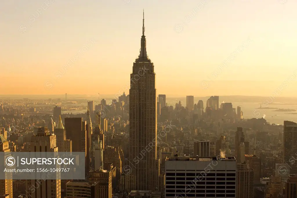 Empire State Building Midtown Skyline Manhattan New York City USA